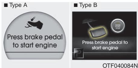 KIA Optima 2012 - Avertissements à l'ACL (si équipé) Key is not in vehicle (La clé n'est pas dans le vehicule) - 5