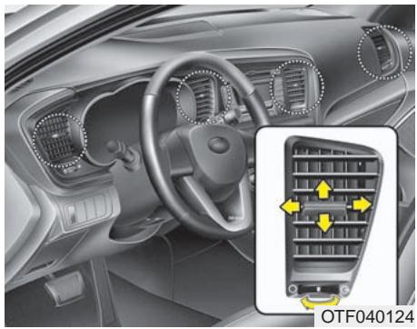 KIA Optima 2012 - Climatisation MAX (B, D, E) - 1