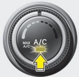 KIA Optima 2012 - Bouton du ventilateur - 1