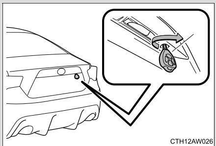 SUBARU BRZ (2016) - 1-2. Ouverture, fermeture et verrouillage des portes et du hayon du coffre Hayon du coffre - 2