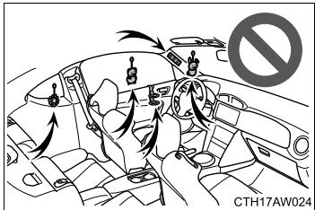 SUBARU BRZ (2016) - Precautions avec les airbags SRS - 3