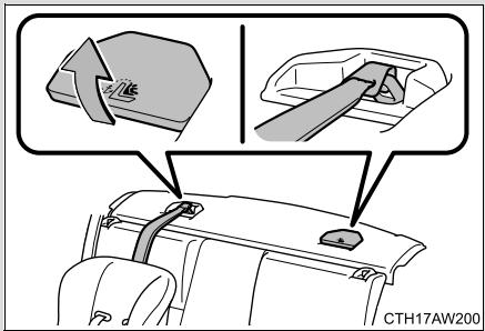 SUBARU BRZ (2016) - 1-7. Informations relatives à la sécurité Installation du siège de sécurité infant - 3