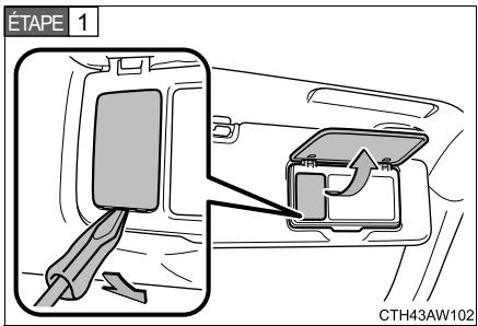 SUBARU BRZ (2016) - Éclairages de courtoisie (sur modèles équipés) - 1