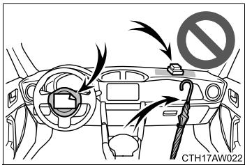 SUBARU BRZ (2016) - Precautions avec les airbags SRS - 2