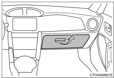 SUBARU BRZ (2016) - Boite à gants - 1