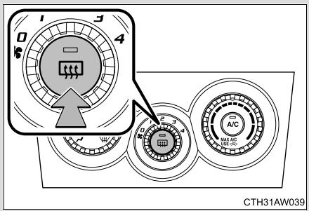 SUBARU BRZ (2016) - Dégivrage de la lunette arrête et des rétroviseurs extérieurs - 1