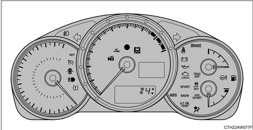 SUBARU BRZ (2016) - Témoins indicateurs et d'alerte - 1
