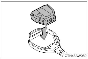 SUBARU BRZ (2016) - Lorsque vous remontez le module (vehicules dépourvus d'un système d'accès mains libres avec démarrage à bouton-poussoir) - 1