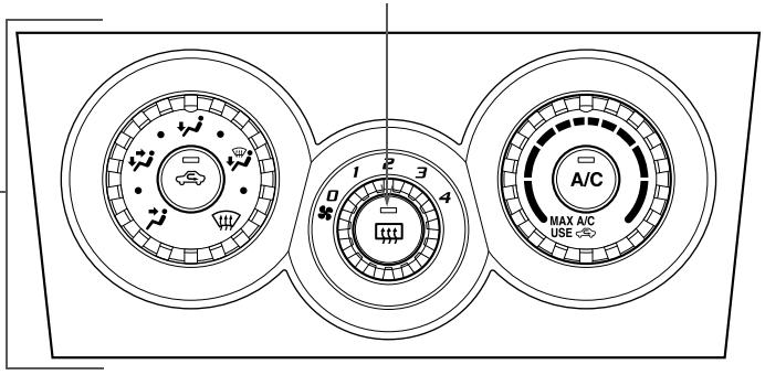 SUBARU BRZ (2016) - Véhicules équipés d'un système de climatisation manuel - 1