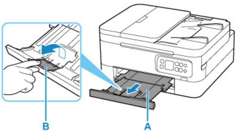 CANON TS7400series - Nettoyage de l'intérieur de l'imprimante (nettoyage de la platine inférieure) - 5