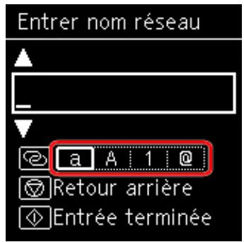 CANON TS7451I - Changement de mode de saisie - 1