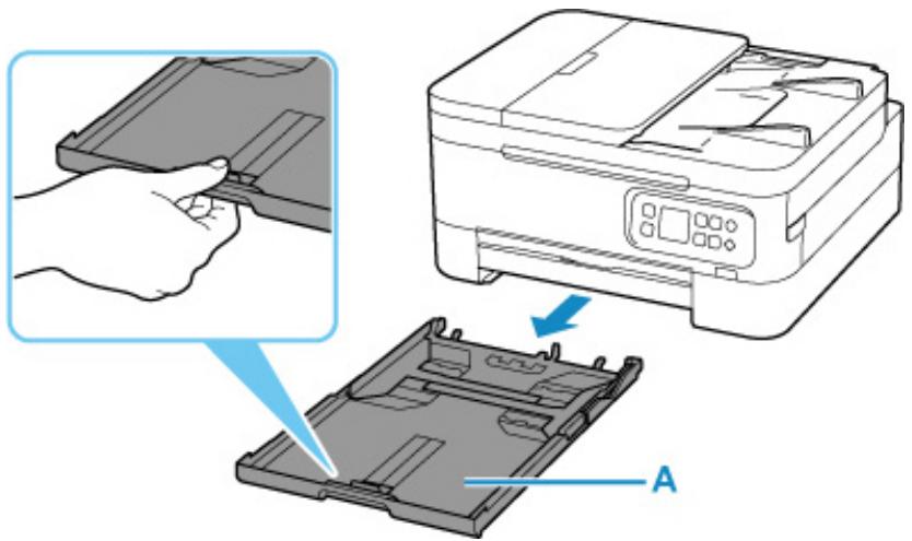CANON TS7451I - Retirez la cassette (A) de l'imprimante. - 1