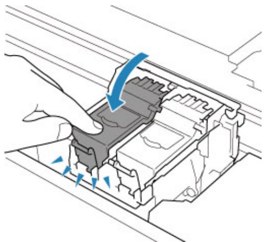 CANON TS7451I - Contrôle 3 La cartouche FINE est-elle installee correctement ? - 1