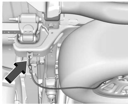 GMC Sierra Denali (2026) - Côté tige de la valve vers le bas illustré - 1