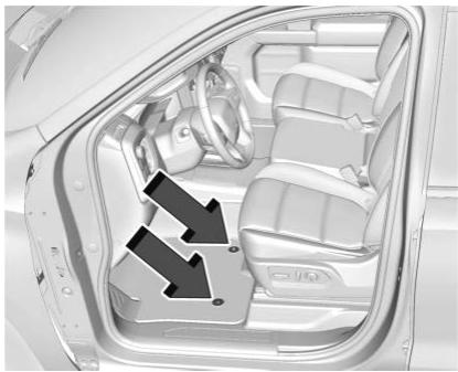 GMC Sierra Denali (2026) - Dépose et remplacement des tapis de sol - 1