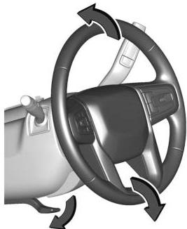 GMC Sierra Denali (2026) - Réglage du volant de direction - 1