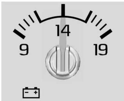 GMC Sierra Denali (2026) - Indicateur de voltmetre - 1