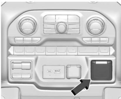 GMC Sierra Denali (2026) - Prise electrique alimentee en courant alternatif 110/120 V - 1