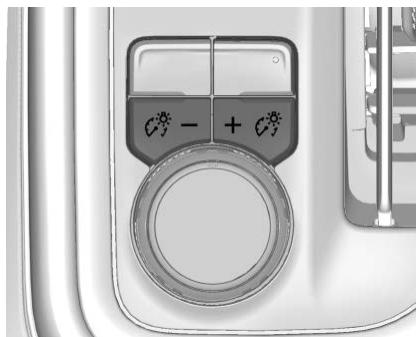 GMC 2500 HD (2026) - Commande d'éclairage de tableau de bord - 1