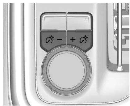 GMC 3500 HD (2026) - Commande d'éclairage de tableau de bord - 1