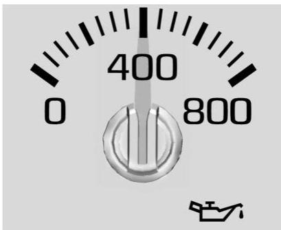 GMC 3500 HD (2026) - Manomètre de pression d'huile du moteur - 1