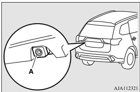 MITSUBISHI Outlander 3 Phase 3 (2018-2021) - Emplacement de laamera de recul - 1