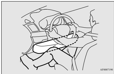 MITSUBISHI Outlander 3 Phase 3 (2018-2021) - Coussin de sécurité gonflable pour genoux côté conducteur - 1
