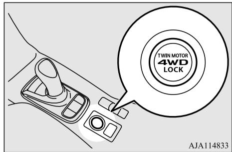 MITSUBISHI Outlander 3 Phase 3 (2018-2021) - Interrupteur 4WD Lock (verrouillage 4 roues motrices) - 1