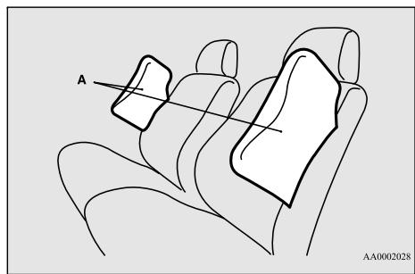 MITSUBISHI Outlander 3 Phase 3 (2018-2021) - Système de coussin de sécurité gonflable létaléral - 1