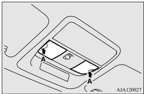 MITSUBISHI Outlander 3 Phase 3 (2018-2021) - Lampes de lecture - 1
