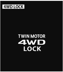 MITSUBISHI Outlander 3 Phase 3 (2018-2021) - Interrupteur 4WD Lock (verrouillage 4 roues motrices) - 2