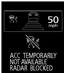 MITSUBISHI Outlander 3 Phase 3 (2018-2021) - Système de régulation de vitesse adaptatif (ACC) (le cas échéant) - 1