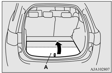 MITSUBISHI Outlander 3 Phase 3 (2018-2021) - Compartment de chargement de plancher - 1