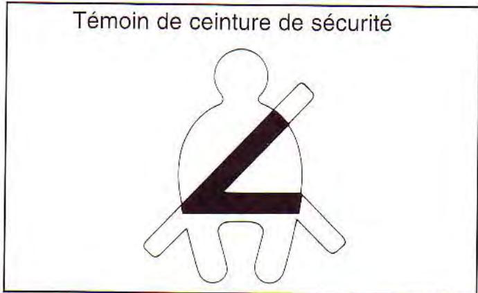 KIA Spectra (2000-2004) - Témoin et carillon de ceinture de sécurité - 1