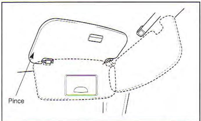 KIA Spectra (2000-2004) - Pare-soleil - 1