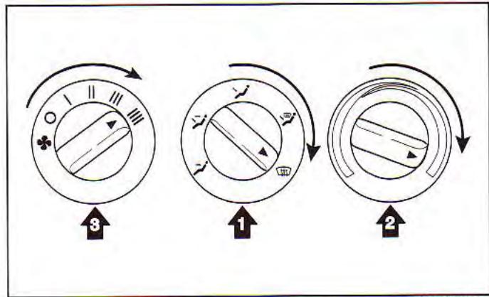 KIA Spectra (2000-2004) - Intérieur du pare-brise - 1