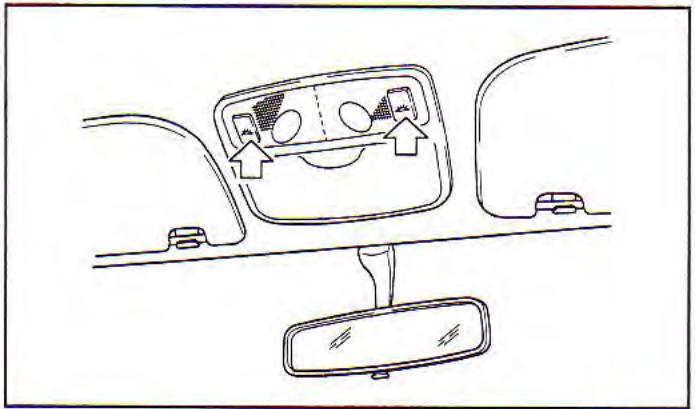 KIA Spectra (2000-2004) - Lampes de lecture - 1