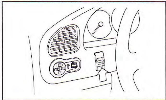 KIA Spectra (2000-2004) - A VERTISSEMENT: Régulateur de vitesse - 1