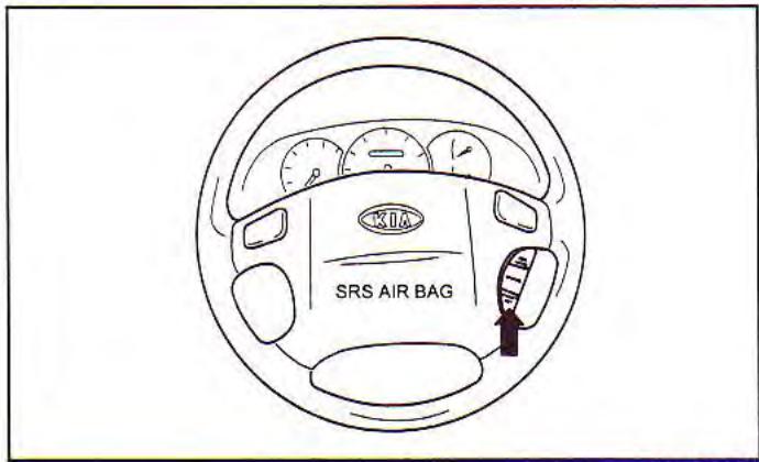 KIA Spectra (2000-2004) - Pour augmenter la vitesses programmée : - 1