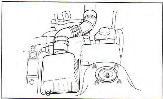 KIA Spectra (2000-2004) - Remplacement du filtré à air - 1