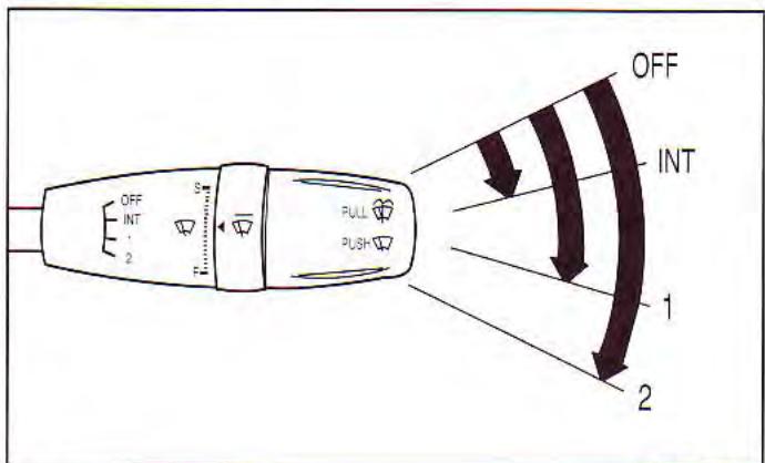 KIA Spectra (2000-2004) - Essuie-glaces - 1