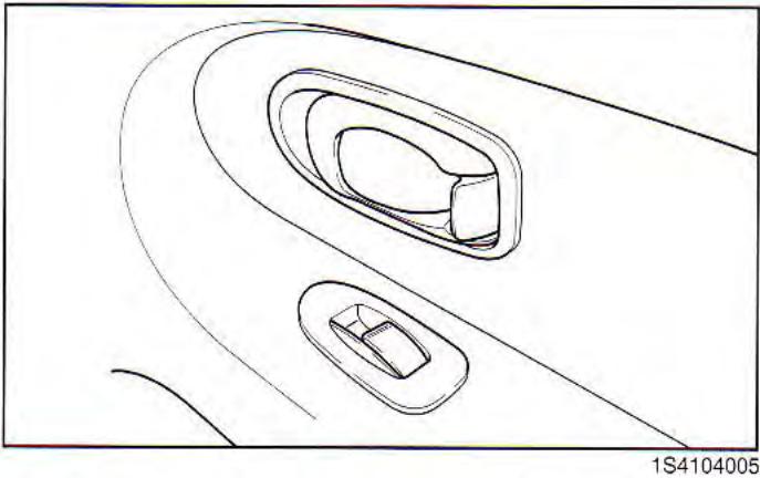 KIA Spectra (2000-2004) - Commandes de l'eve-glaces électriques des passagers - 1