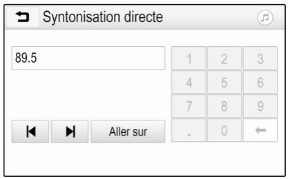 OPEL Insigna B - 2 Phase 2 (2020-2025) Guide de l'infotainment - Syntonisation de station - 1