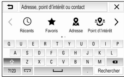 OPEL Insigna B - 2 Phase 2 (2020-2025) Guide de l'infotainment - Saisie de clavier - 1