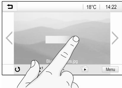 OPEL Insigna B - 2 Phase 2 (2020-2025) Guide de l'infotainment - Défilement des pages - 1