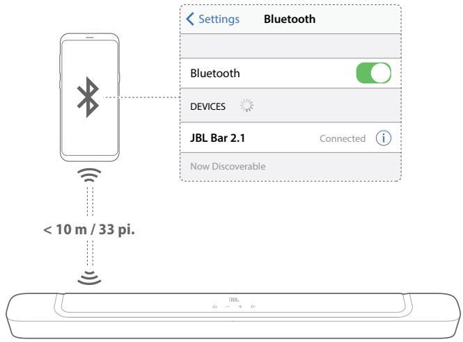 JBL BAR21DEEPBASSMK2 - Connexion bluetooth - 1