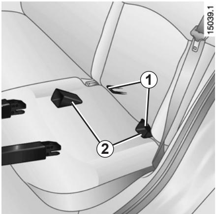 RENAULT Twingo 2 2008 - SÉCURITÉ ENFANTS : choix de la fixation siège enfant (2/3) - 1