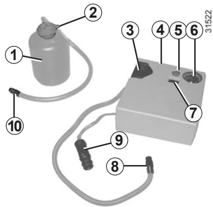 RENAULT Twingo 2 2008 - KIT DE GONFLAGE DES PNEUMATIQUES (2/3) - 1