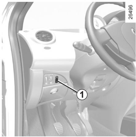 RENAULT Twingo 2 2008 - RÉGULATEUR-LIMITEUR DE VITESSE : fonction limiteur (1/3) - 1