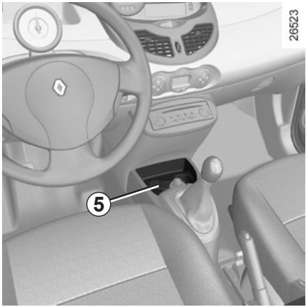 RENAULT Twingo 2 2008 - RANGEMENTS, AMÉNAGEMENTS HABITACLE (2/4) - 1